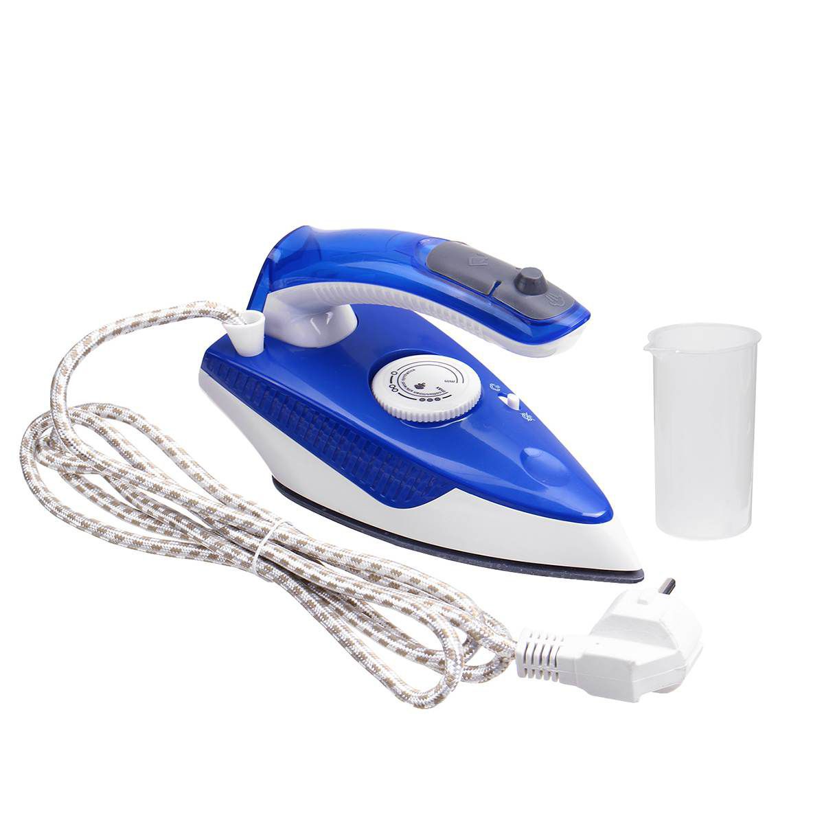 1000W Mini Spray Steam Iron Ceramic Coating Soleplate Fo