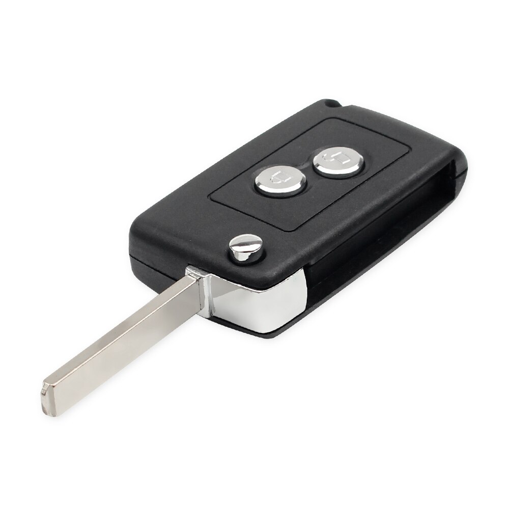 10pcs 2 BTN Modified Flip Car Remote Key Case Blank Shel