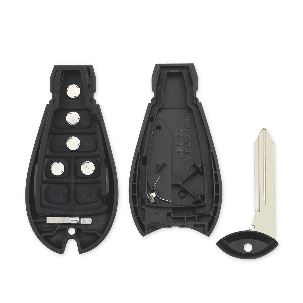 10pcs 3/4/5/6/7 Buttons Smart Remote Key Shell 