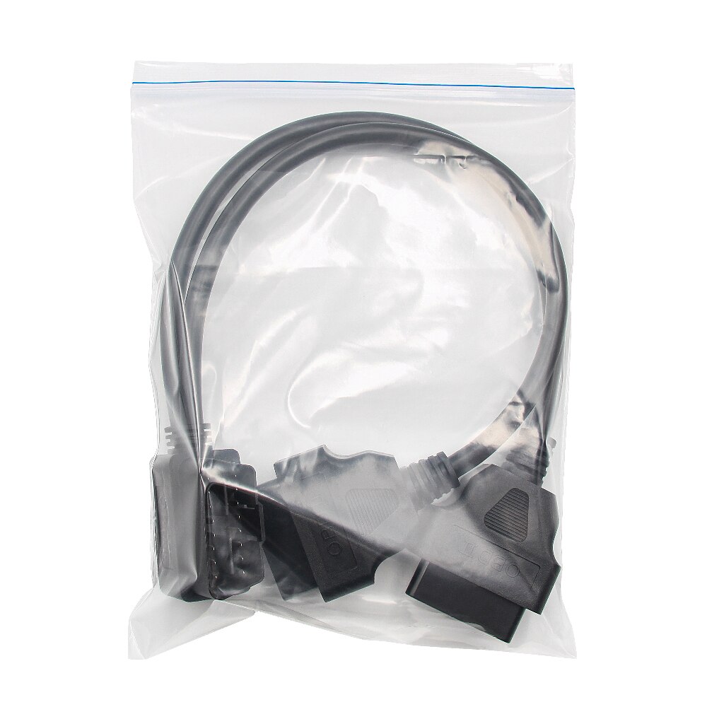 1ft 30cm OBD2 16 Pin Right Angle Splitter