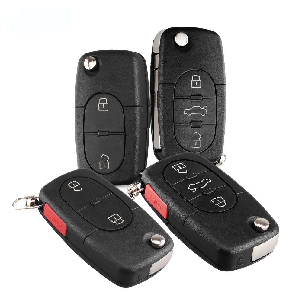 2/3/4 Button Flip Car Key Shell 