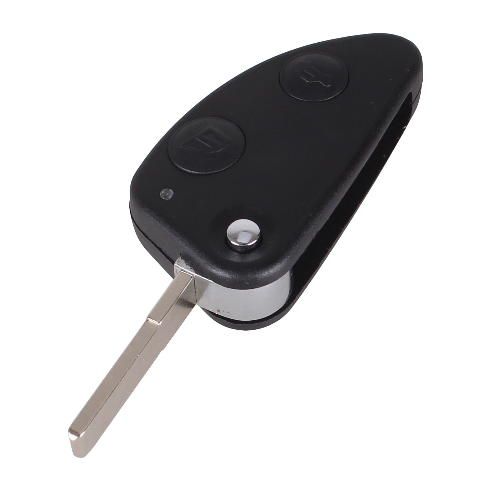 2 Buttons Key Shell Car Flip Folding Remote Key Case Key