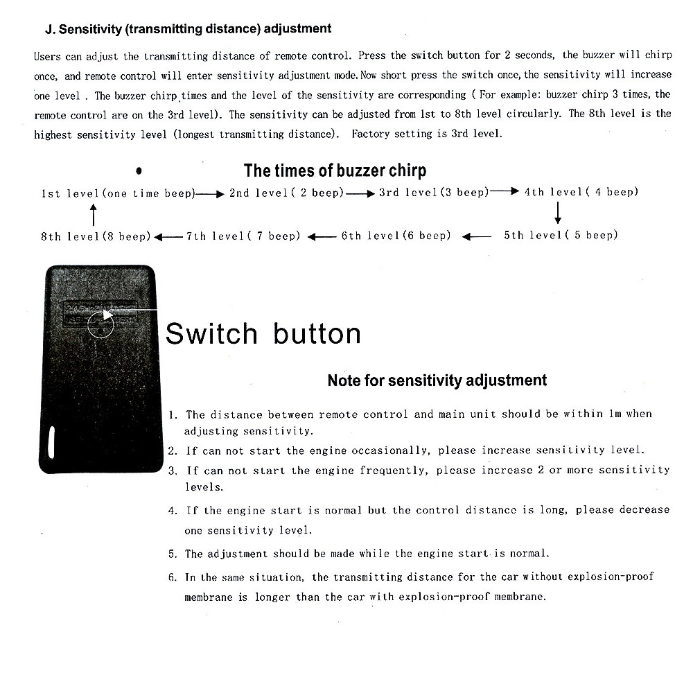 2.4G RFID Immobilizer 