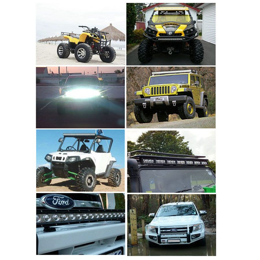 288w cree led light bar