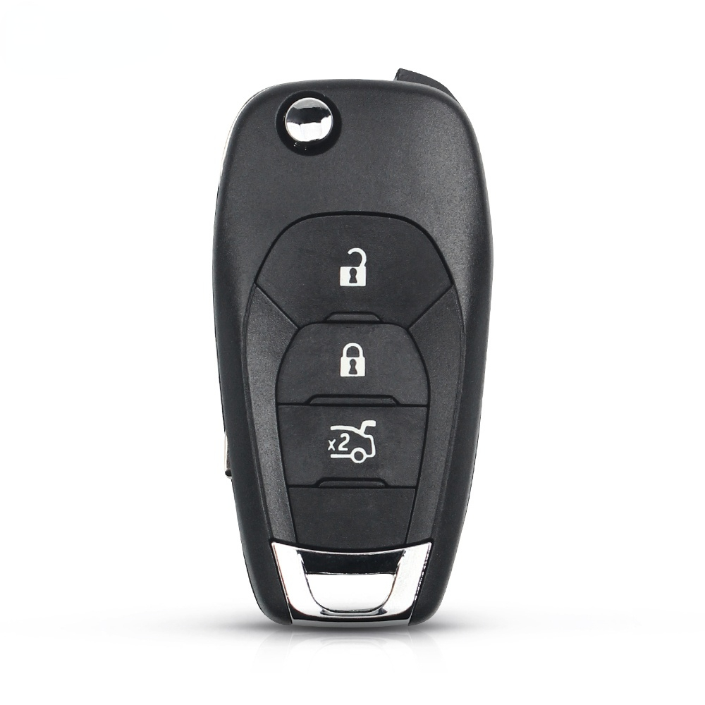 3 Buttons Filp Folding Car Remote Key Shell Case Replace