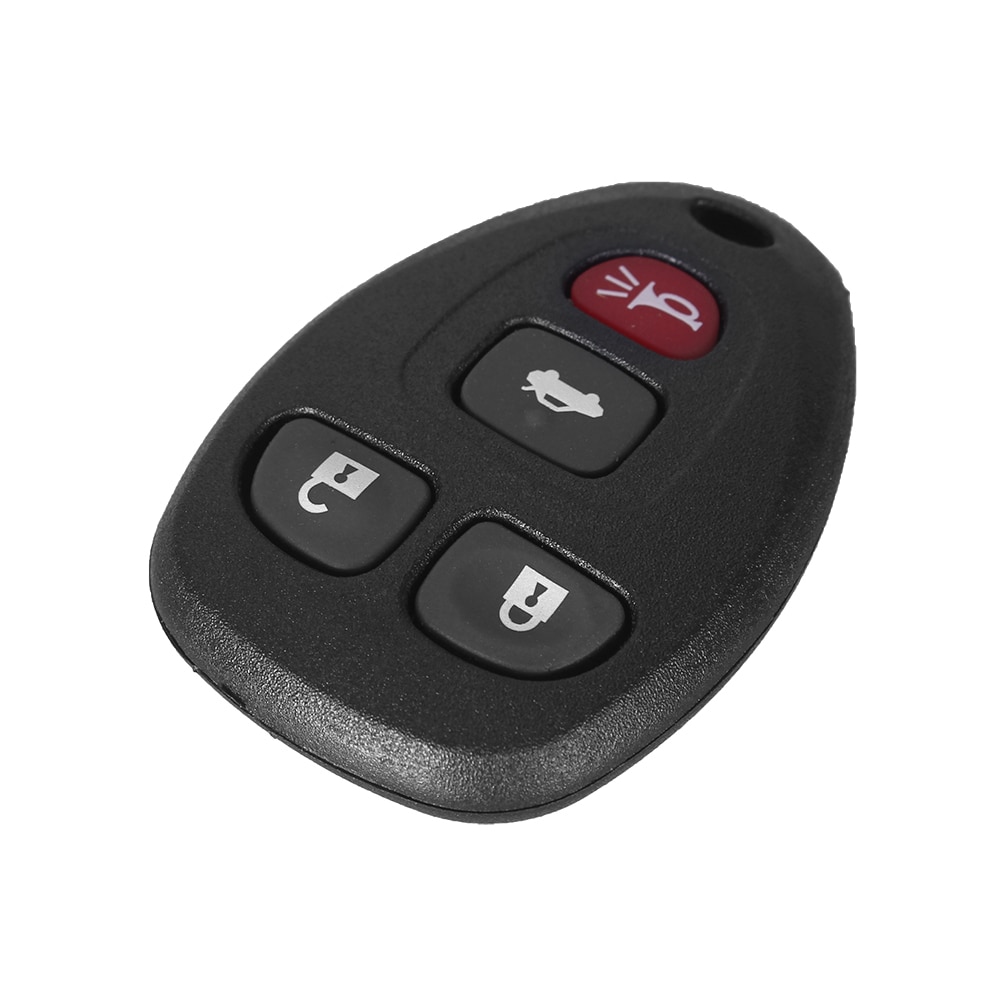 3+1 4 Button & Pad Remote Car Key Case Shell Fob 