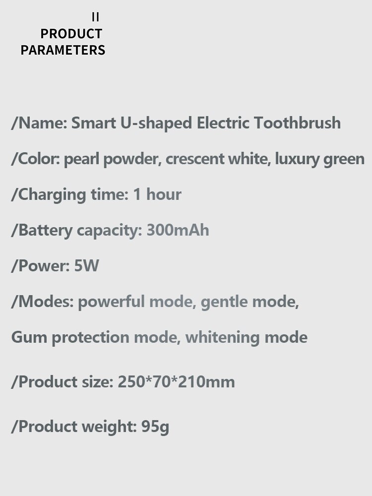 360 Degrees Intelligent Automatic Sonic Electric Toothbr