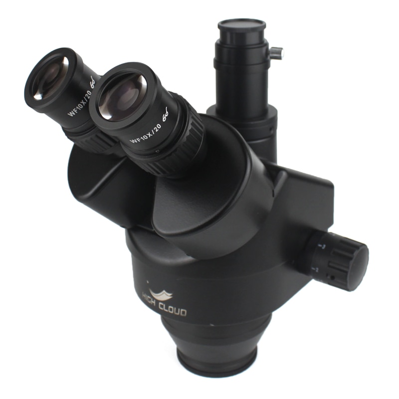 3.5X-90X Double Boom Zoom Simul Focal Trinocular Stereo