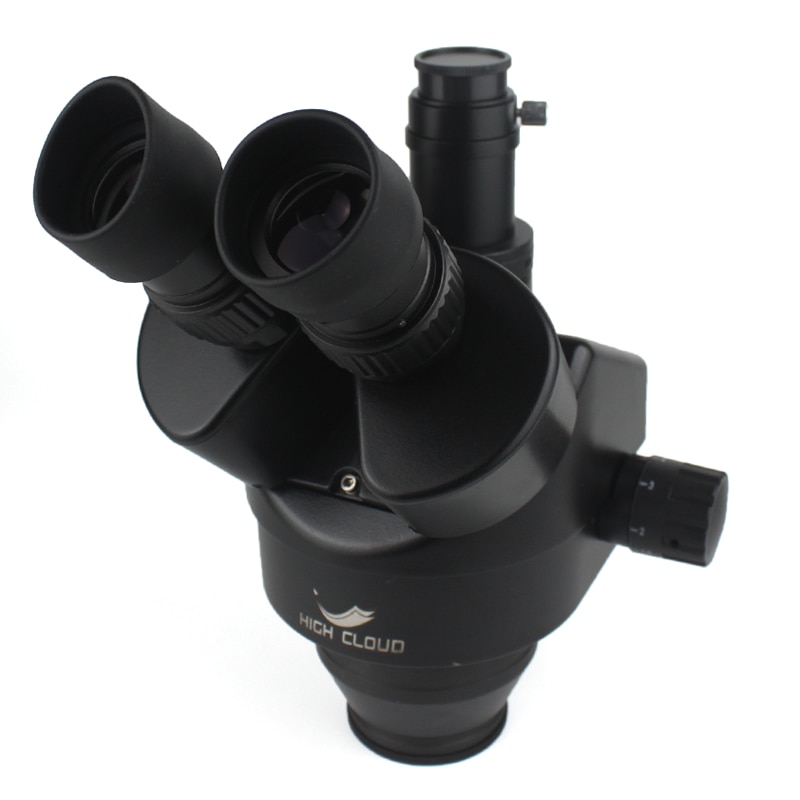 3.5X-90X Double Boom Zoom Simul Focal Trinocular Stereo