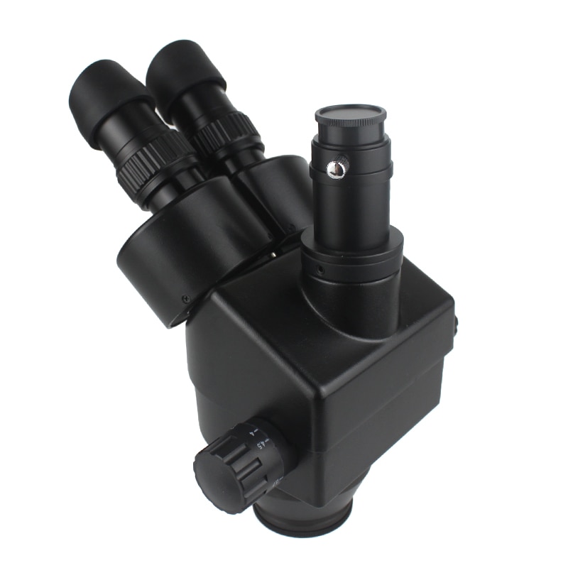 3.5X-90X Double Boom Zoom Simul Focal Trinocular Stereo
