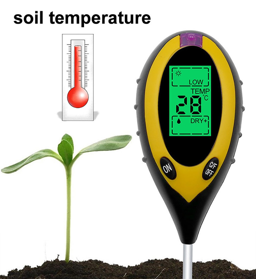 4 In 1 Digital PH Meter