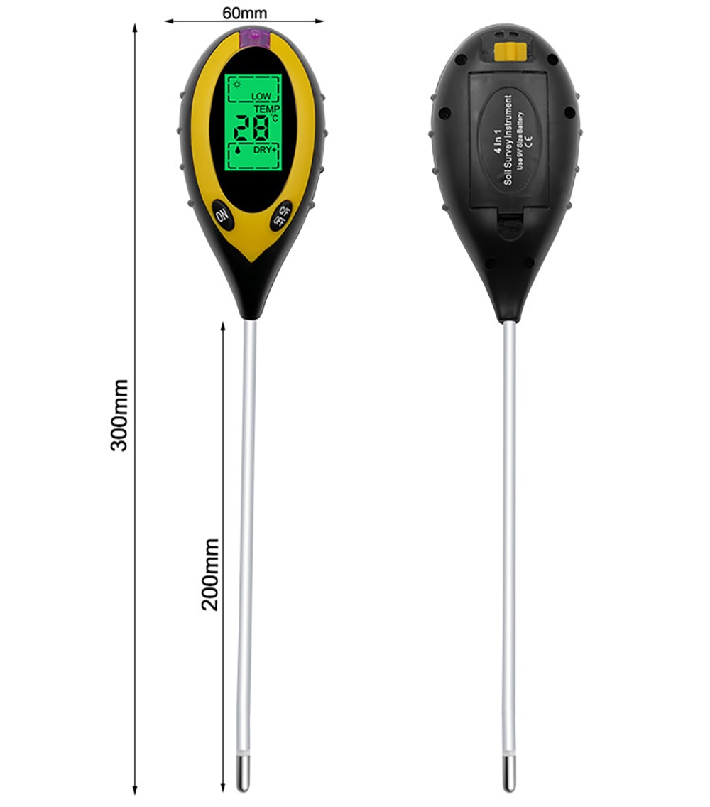 4 In 1 Digital PH Meter