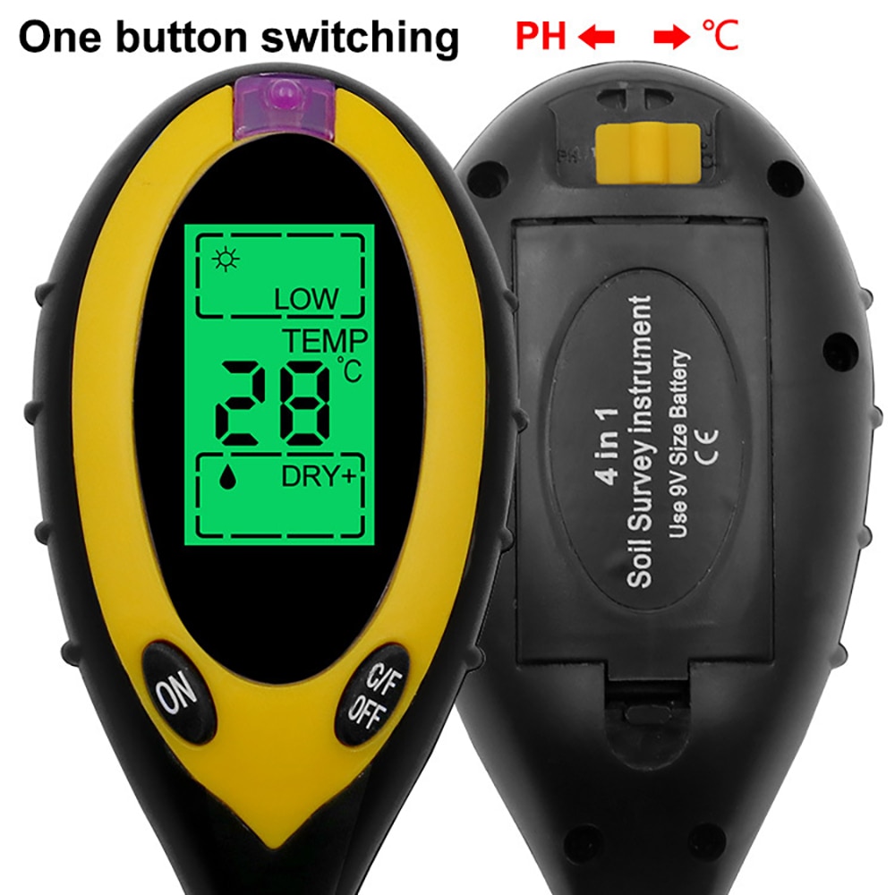 4 In 1 Digital PH Meter