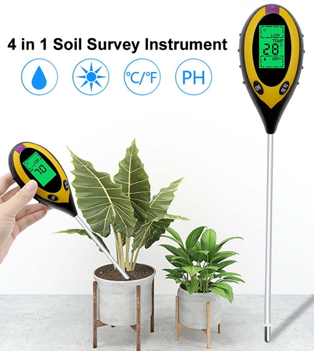 4 In 1 Digital PH Meter