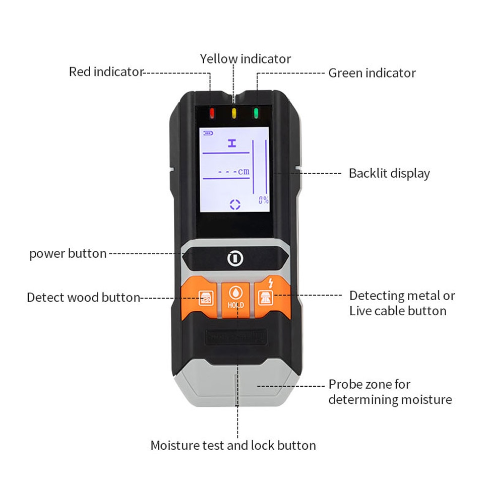 4 in 1 Metal Detector 