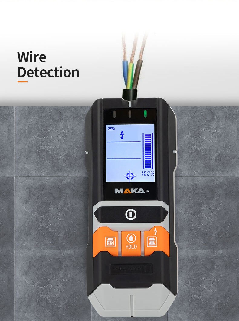 MKL-D01 4 In 1 Wall Wood Stud Detector Finder Scanner