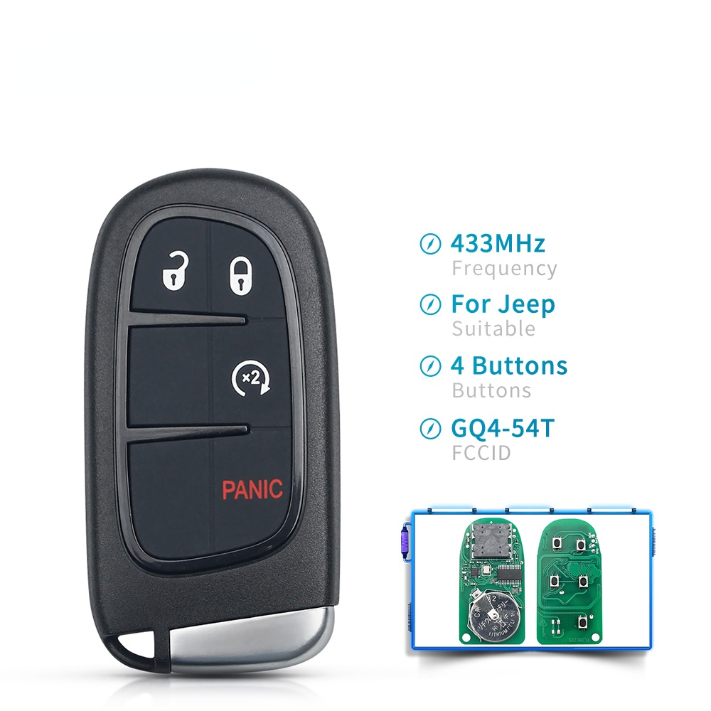 433MHz GQ4-54T Car Remote Key2+1/3+1/4+1 BNT 