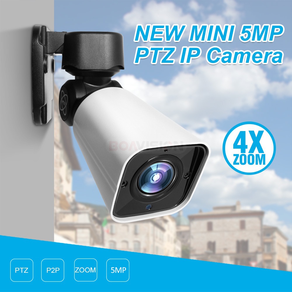 5MP PTZ Bullet IP Camera