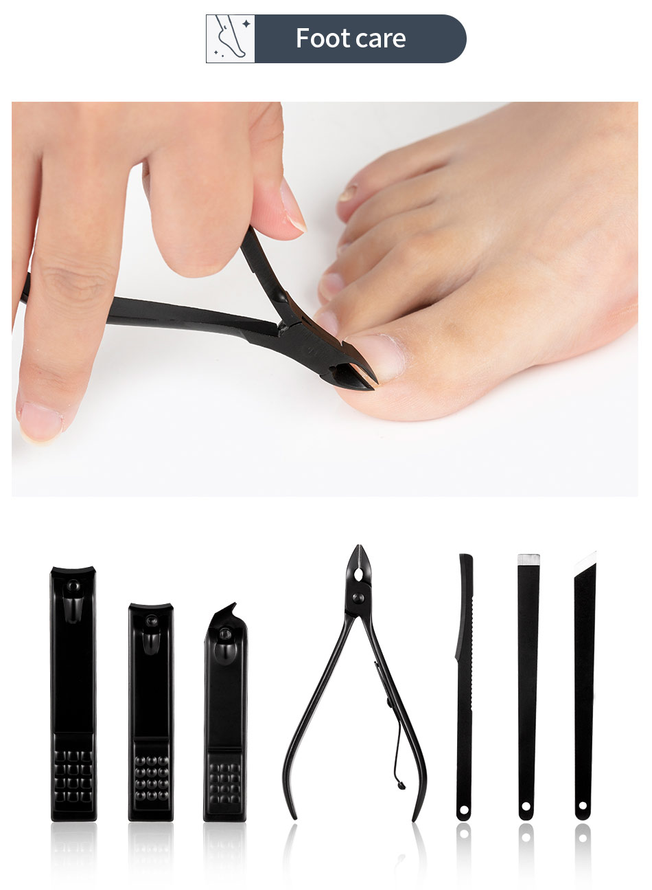 7/10/16/18 pcs Manicure Cutters Nail Clipper