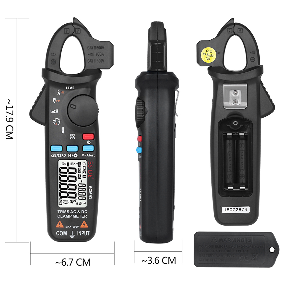 ACM91 Digital Clamp Meter