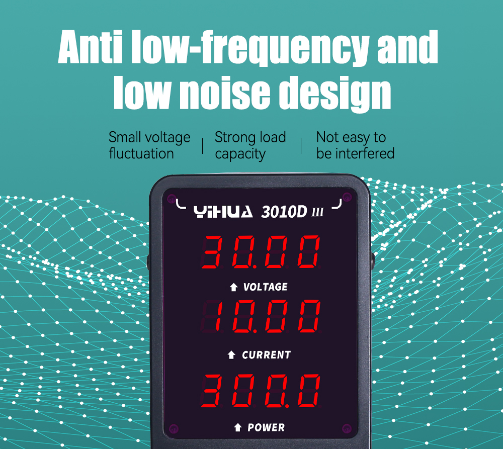 YIHUA 3010D-III 30V 10A Adjustable DC Power 