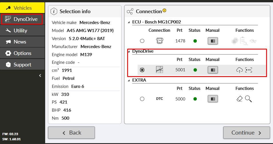  DynoDrive feature for KESS3