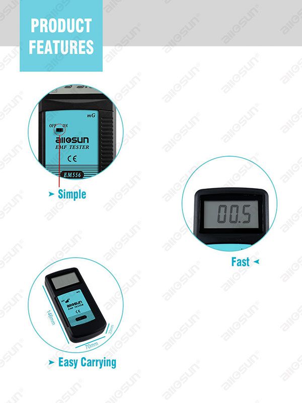 All-sun EM556 High Sensitivity EMF Tester-3