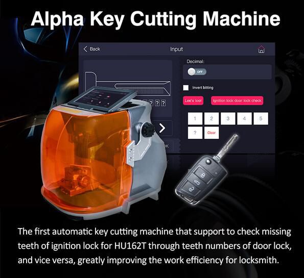 Alpha Automatic Key Cutting Machine