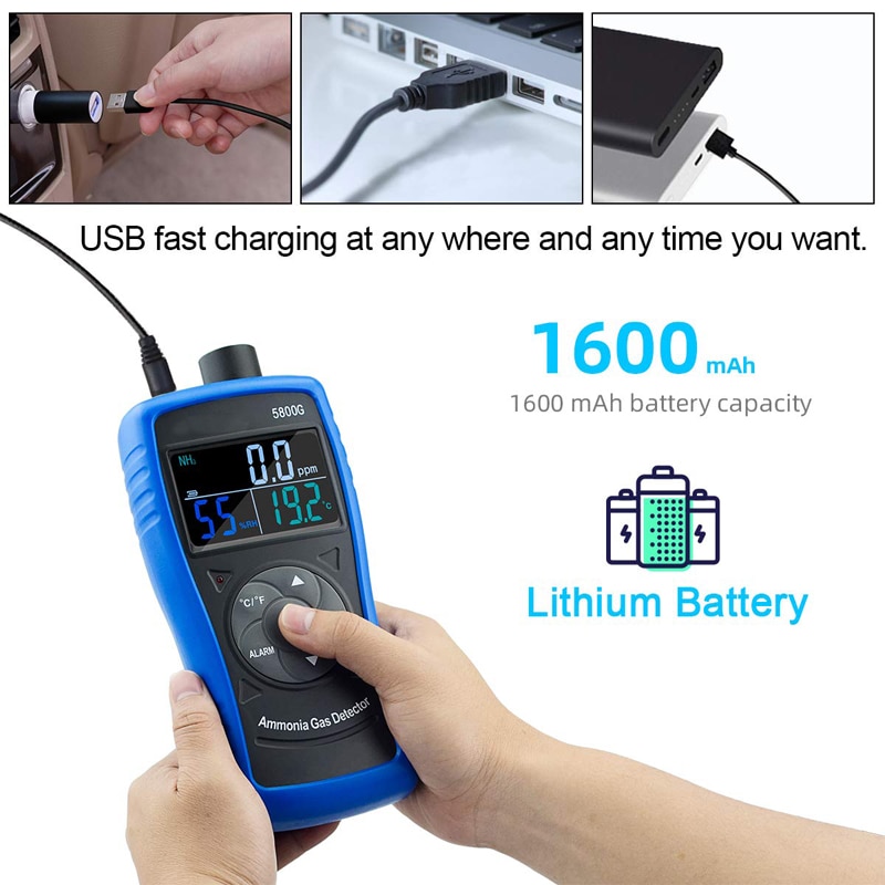 5800G Ammonia Gas Monitoring Detector