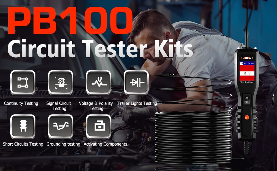 Ancel PB100 Circuit Tester