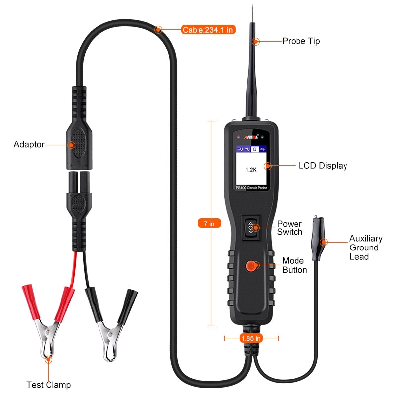 Ancel PB100 Circuit Tester