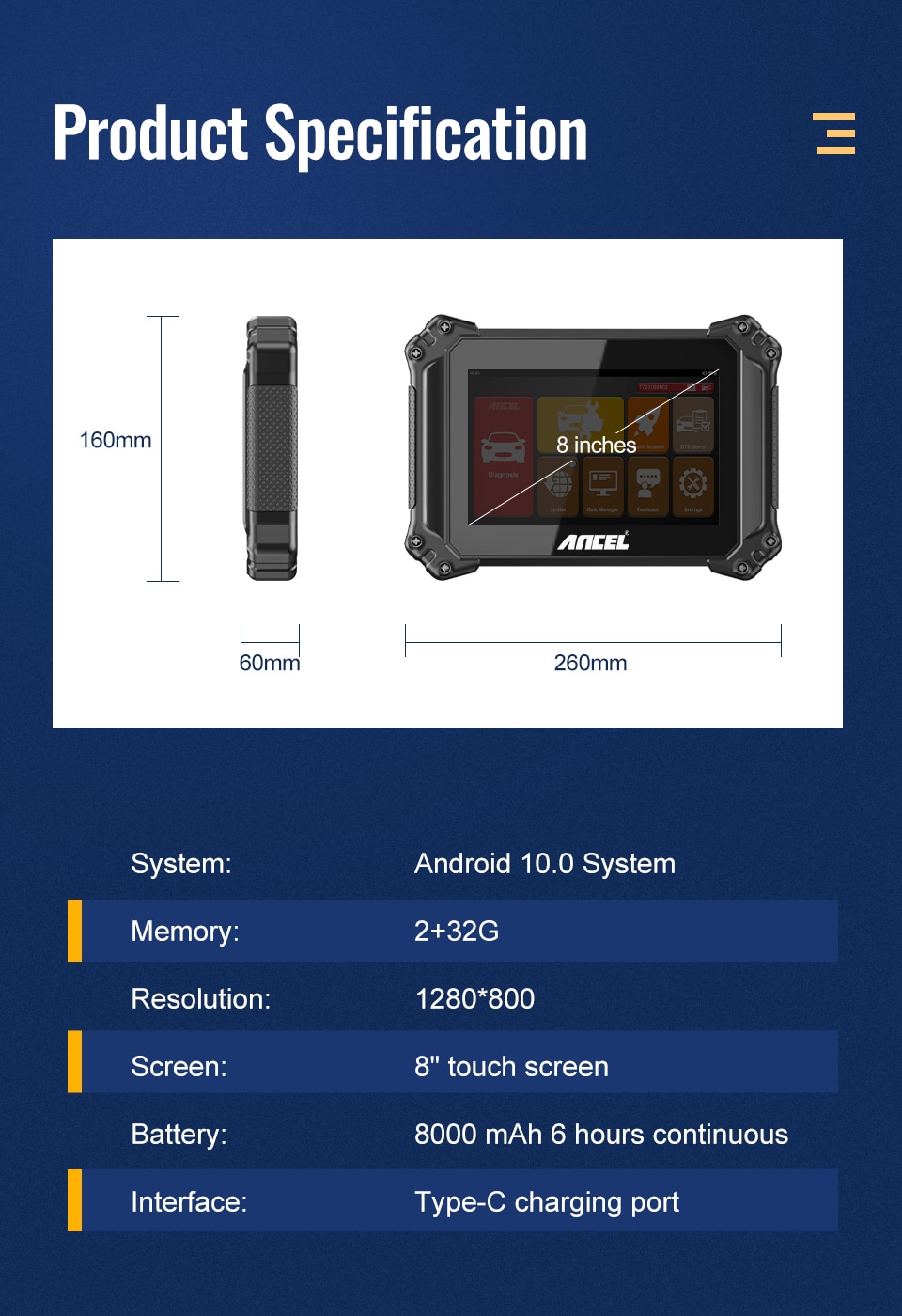 OBD2 Automotive Scanner