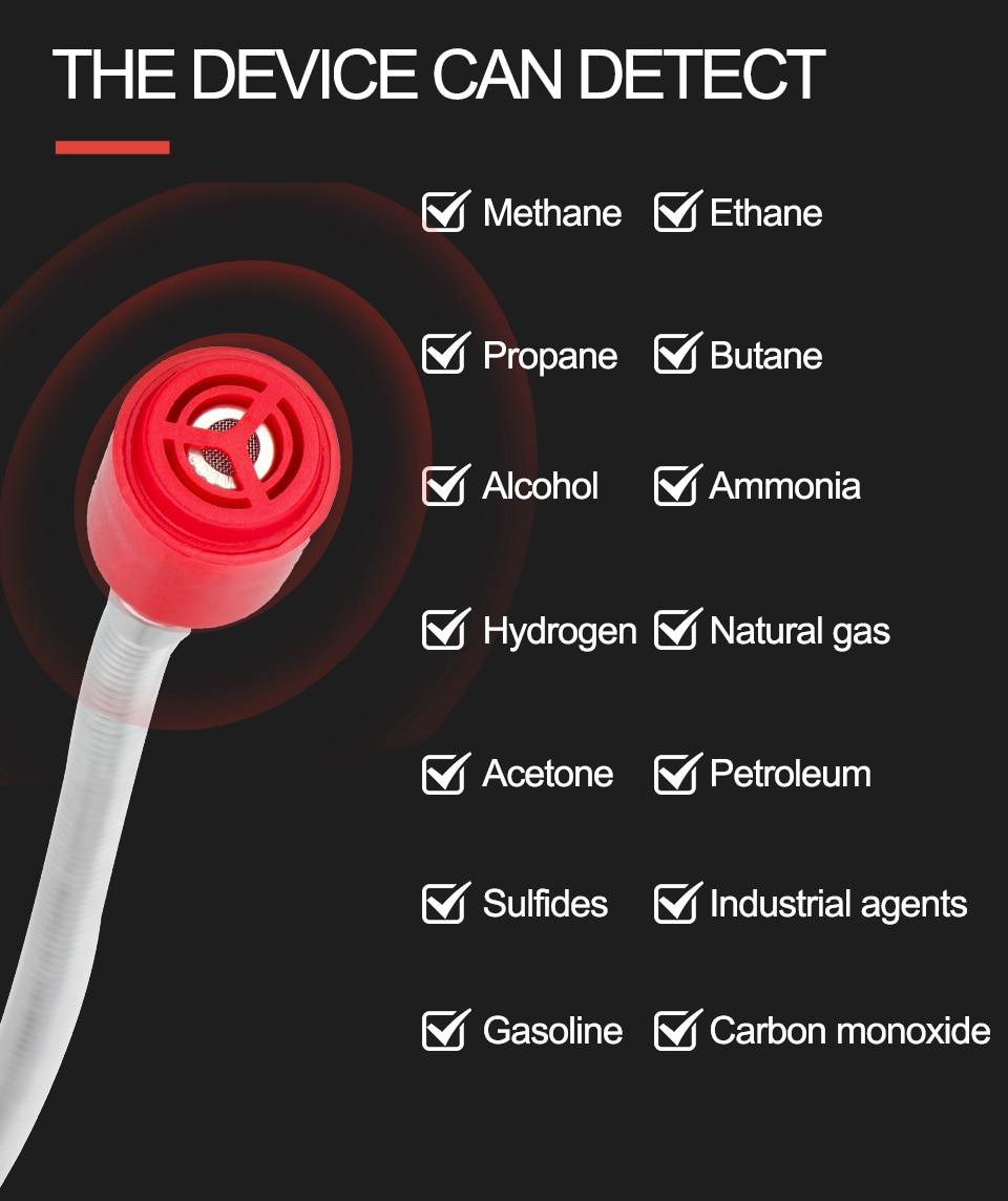 AS8800A Combustible Natural Gas Detector