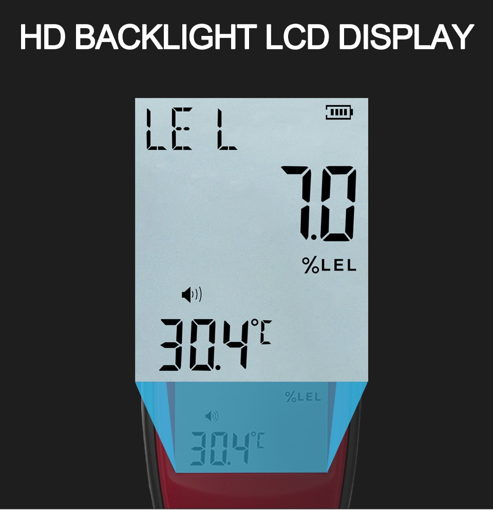 AS8800A Combustible Natural Gas Detector 