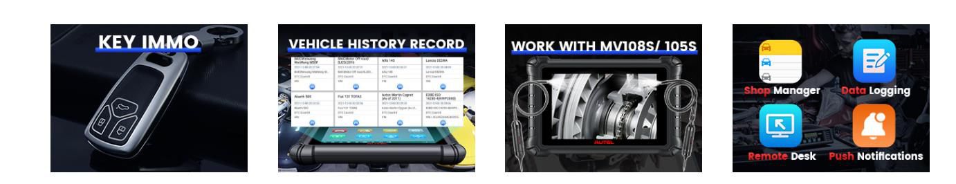 Autel MaxiCheck MX900 OBD2 All System Diagnostic Scanner, Bi-Directional Control, DoIP/CAN FD, Read/Clear Code, 40+ Service, Upgrade of MK808/MX808