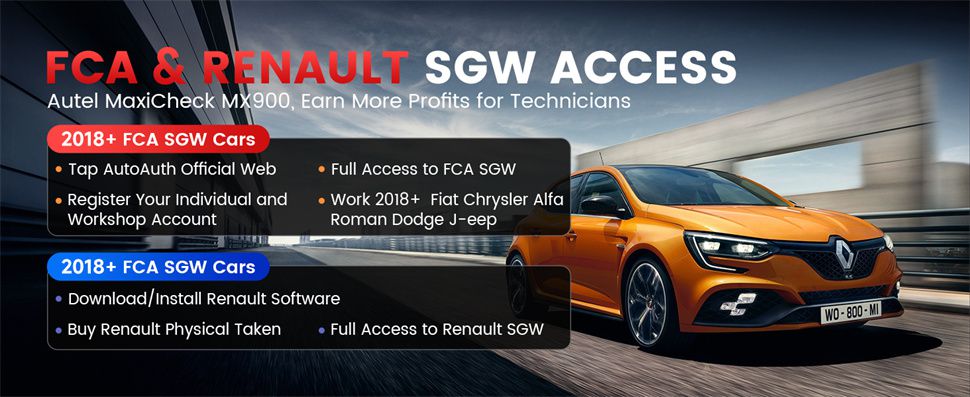 Autel MaxiCheck MX900 OBD2 All System Diagnostic Scanner, Bi-Directional Control, DoIP/CAN FD, Read/Clear Code, 40+ Service, Upgrade of MK808/MX808