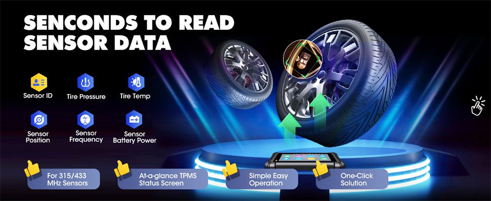 Autel MaxiDAS DS900TS DS900-TS Wireless TPMS Diagnostic Tool Advanced ECU Coding OE All System Diagnosis 40+ Services