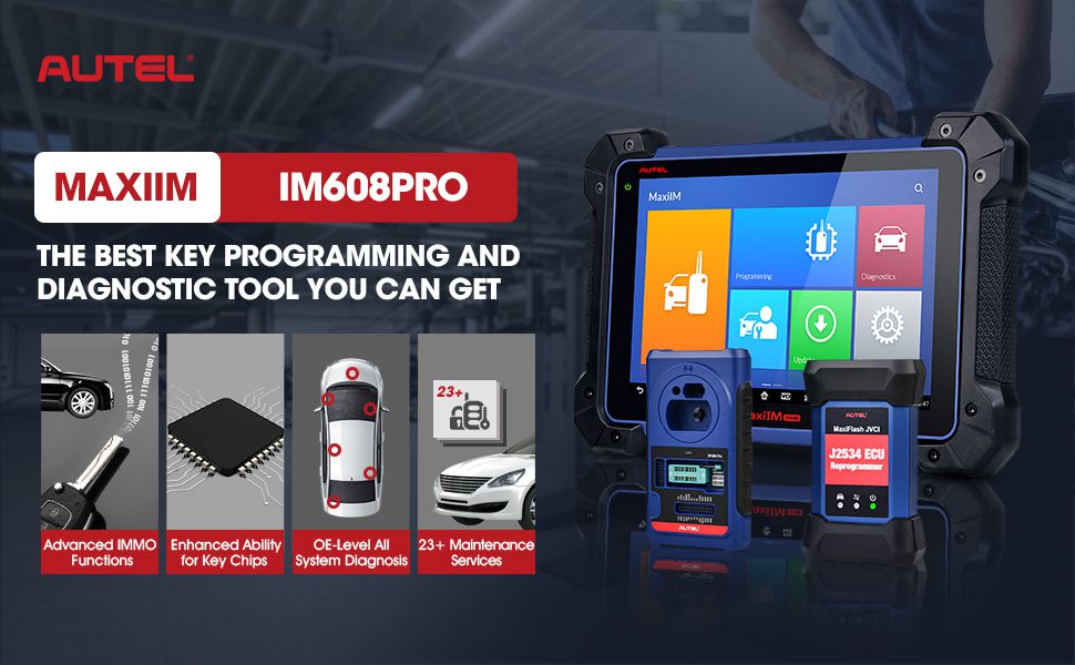 Original Autel MaxiIM IM608 PRO Auto Key Programmer