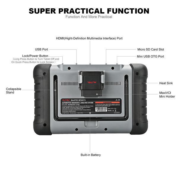 Autel MaxiPRO MP808TS Automotive Diagnostic Scanner