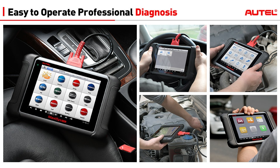 Original AUTEL MaxiSYS MS906 Auto Diagnostic Scanner