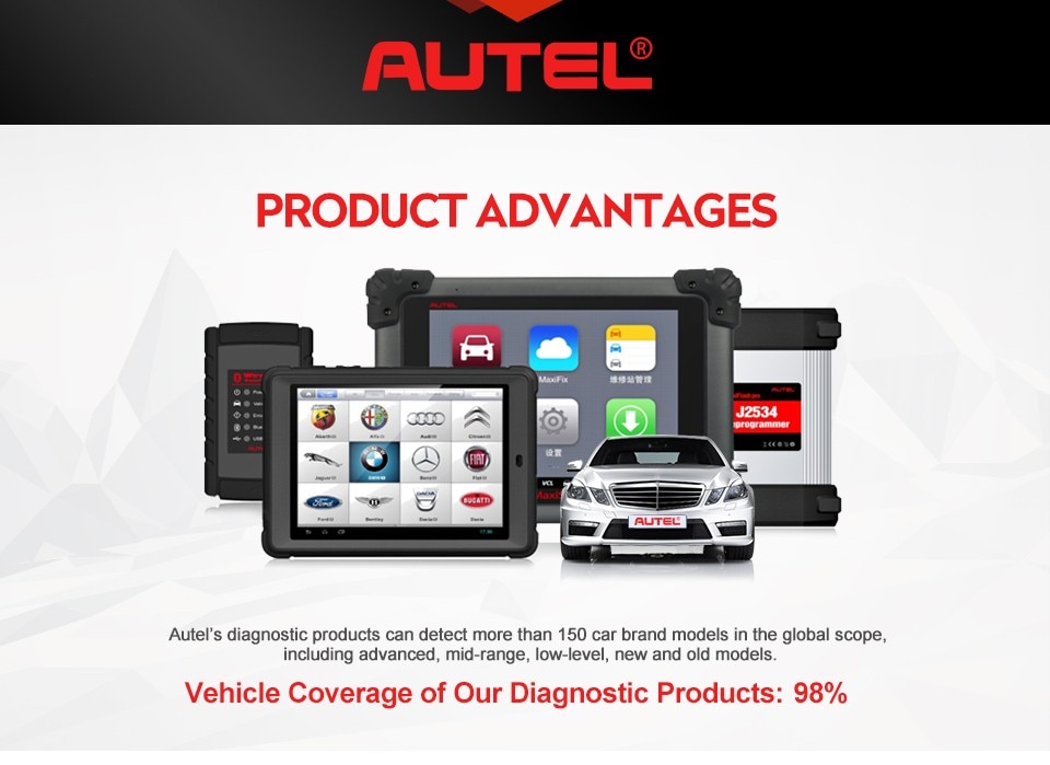 Original AUTEL MaxiSYS MS906 Auto Diagnostic Scanner