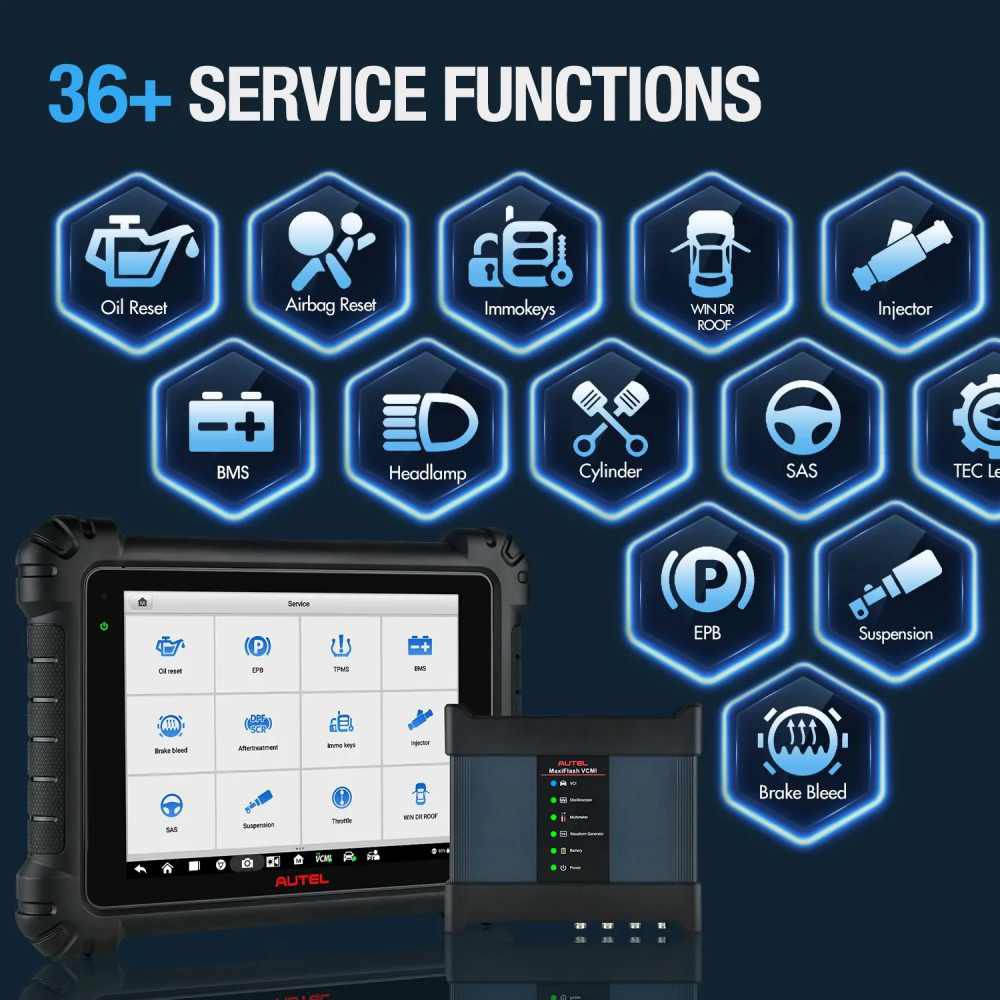 Autel Maxisys MS919 Diagnostic Scanner 36+ Service Functions