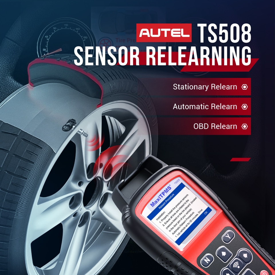 Original Autel MaxiTPMS TS508 TPMS Service Tool