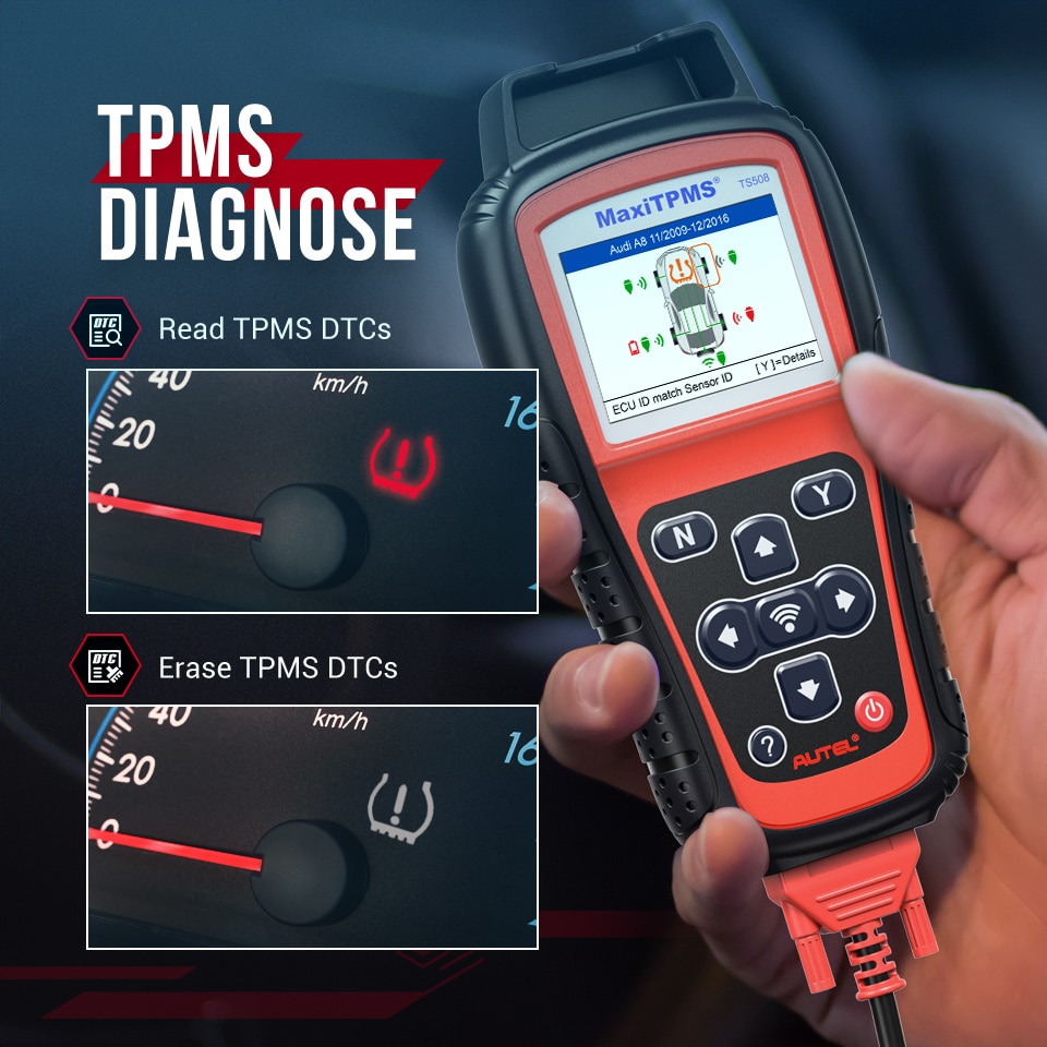 Original Autel MaxiTPMS TS508 TPMS Service Tool
