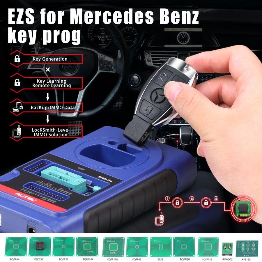 Original Autel XP400 PRO Key and Chip Programmer