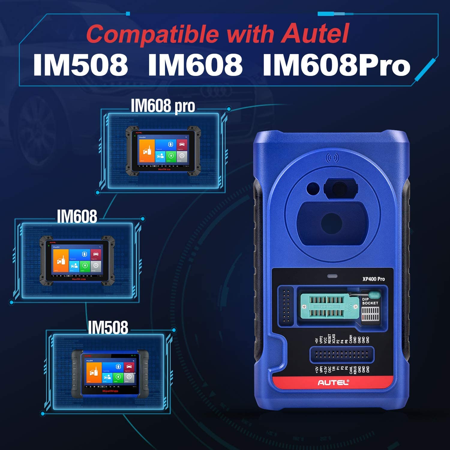 Original Autel XP400 PRO Key and Chip Programmer 