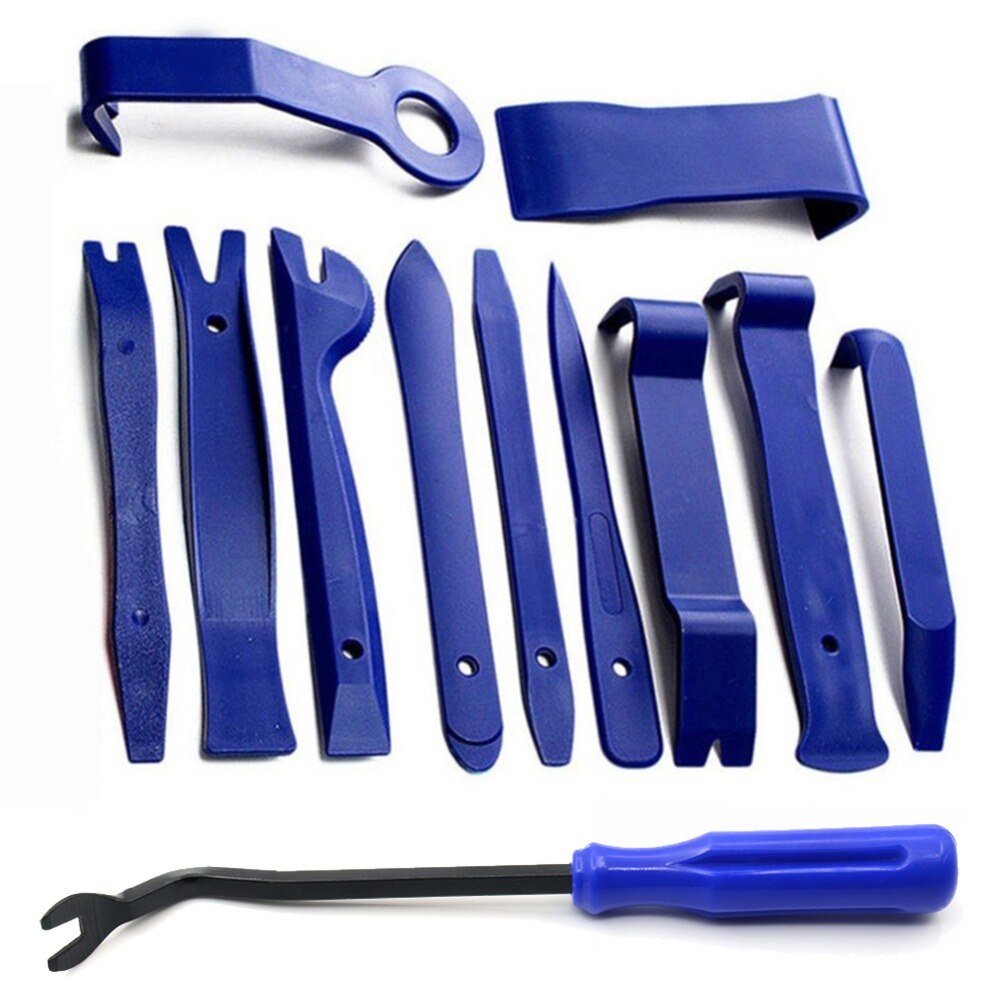 12PCS Portable Auto Car Radio Panel Door