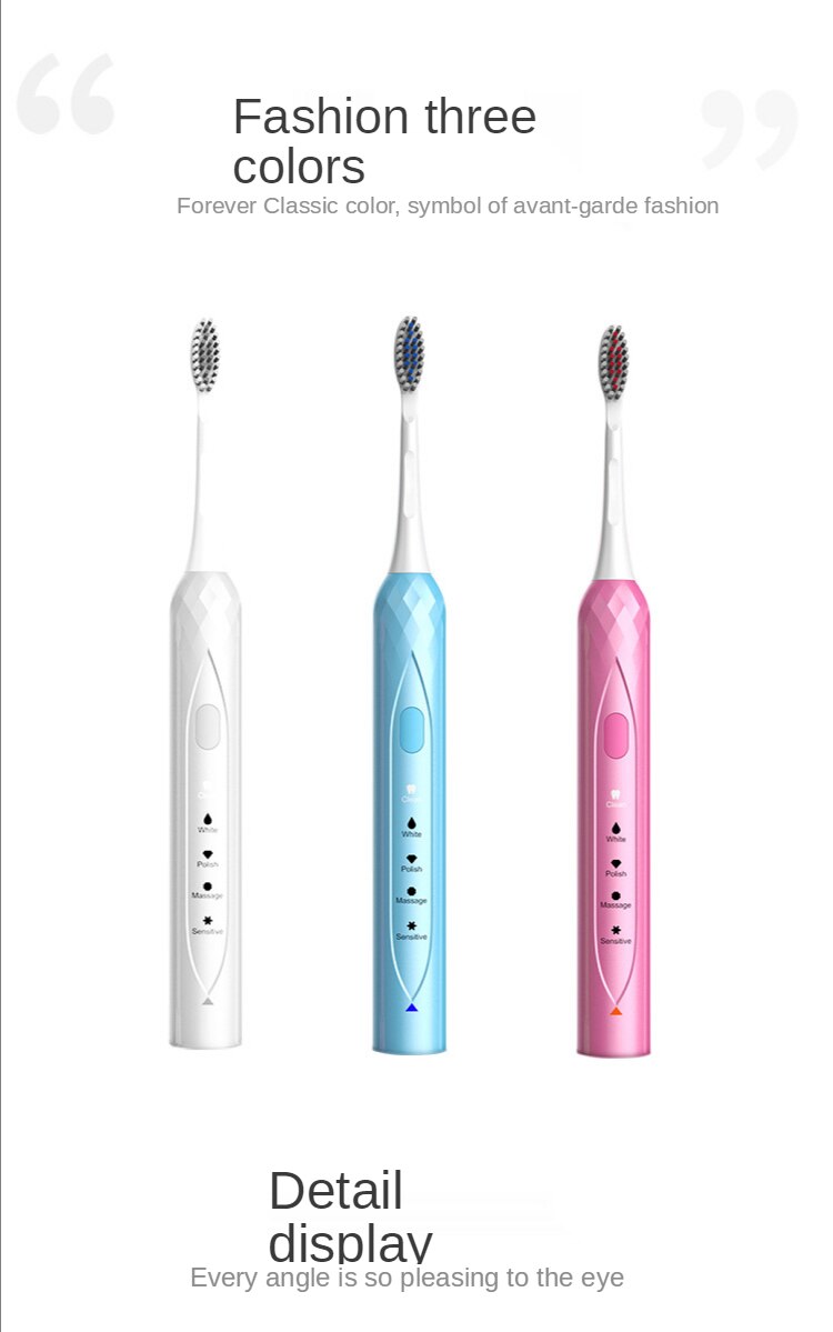 Automatic Toothbrush Adult Electric Toothbrush Sonic Too