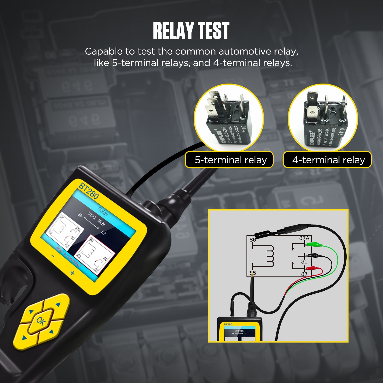 AUTOOL BT280 Car Electric System Tester