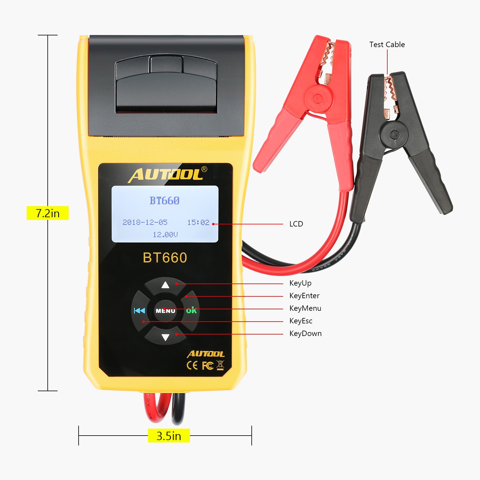 Arrival AUTOOL BT660 Battery Analyzer 